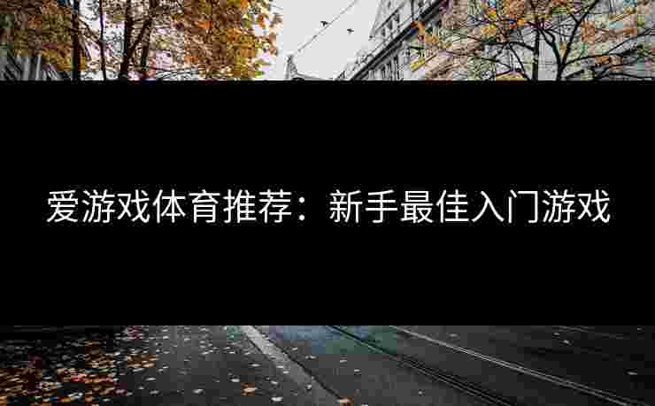 爱游戏体育推荐：新手最佳入门游戏